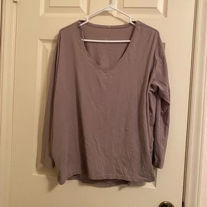 Lululemon Back in Action Long Sleeve V-Neck